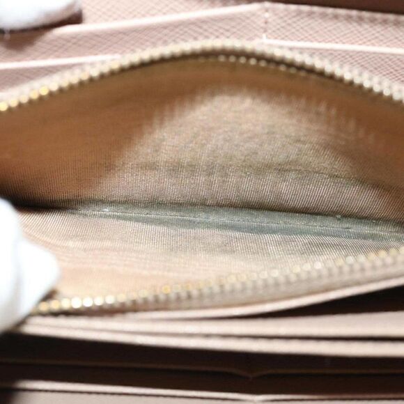 PRADA Long Wallet Safiano Leather Pink - Picture 10 of 15